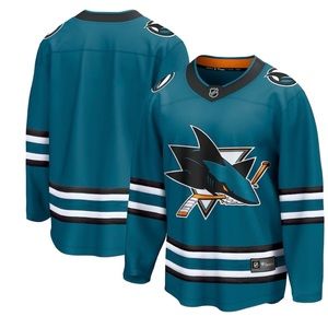 Adidas Men NHL Official San Jose Sharks Jersey